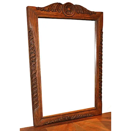 Valencia Traditional Chesnut Mirror